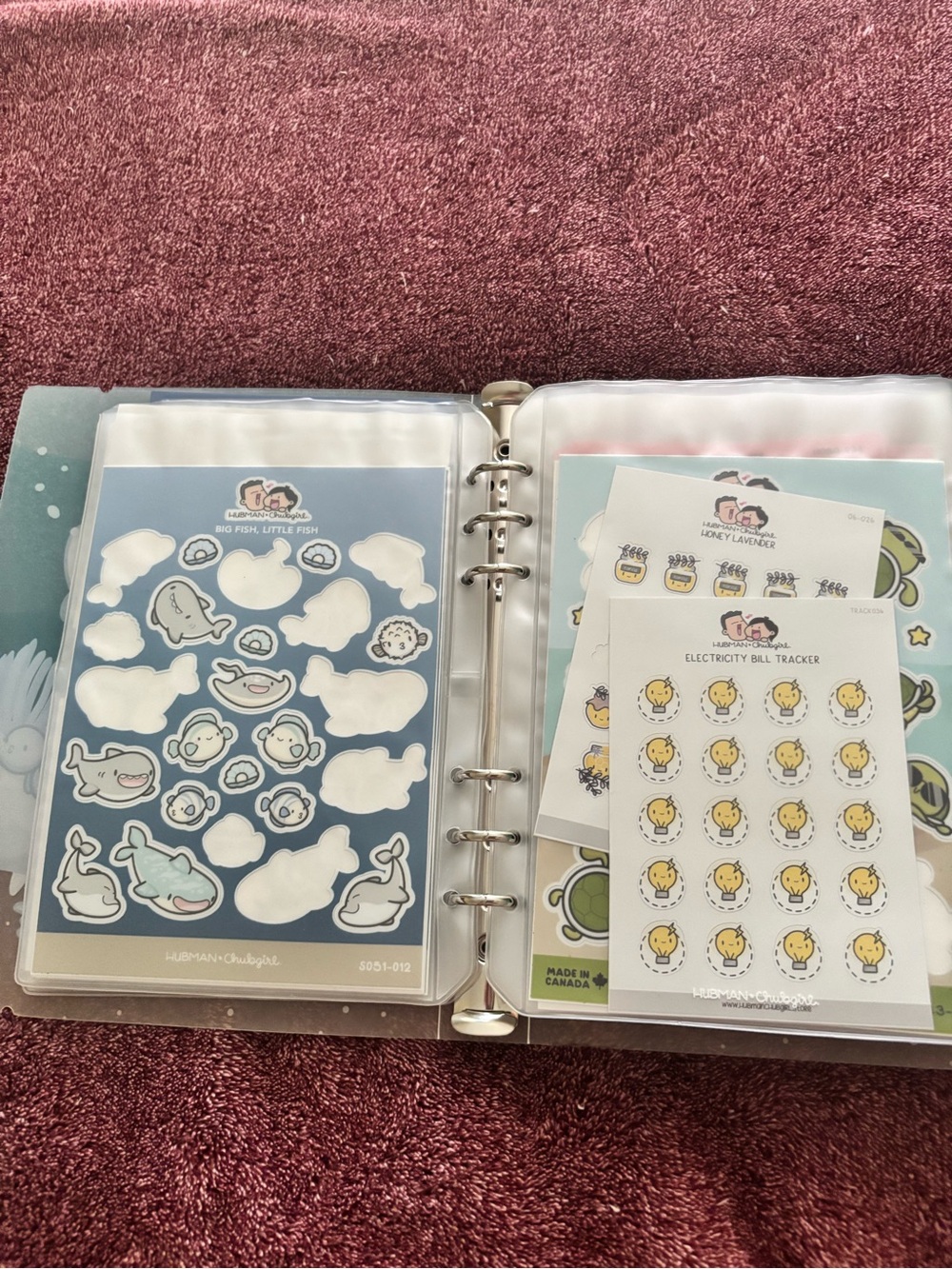 LARGE HADMAN & Chub girl Sticker collection +binder - Picture 4 of 15